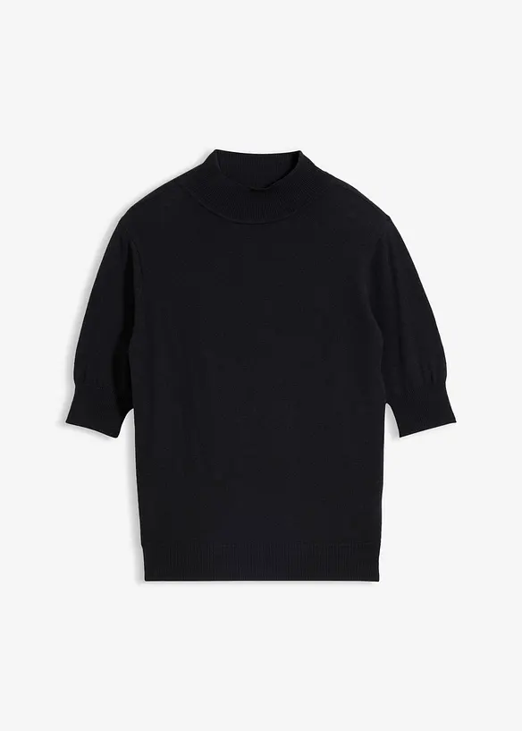 Polotr&ouml;ja i bomull och ull, bonprix