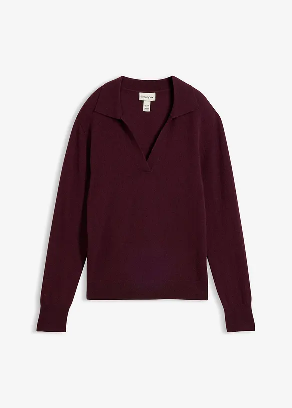 Kashmirtr&ouml;ja med Good Cashmere Standard&reg;-andel, bonprix