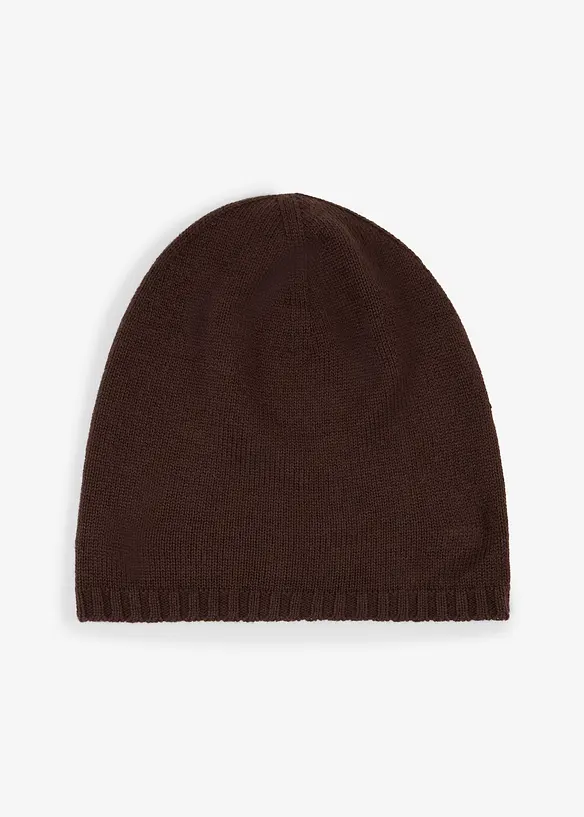 Finstickad m&ouml;ssa med merinoull, bonprix