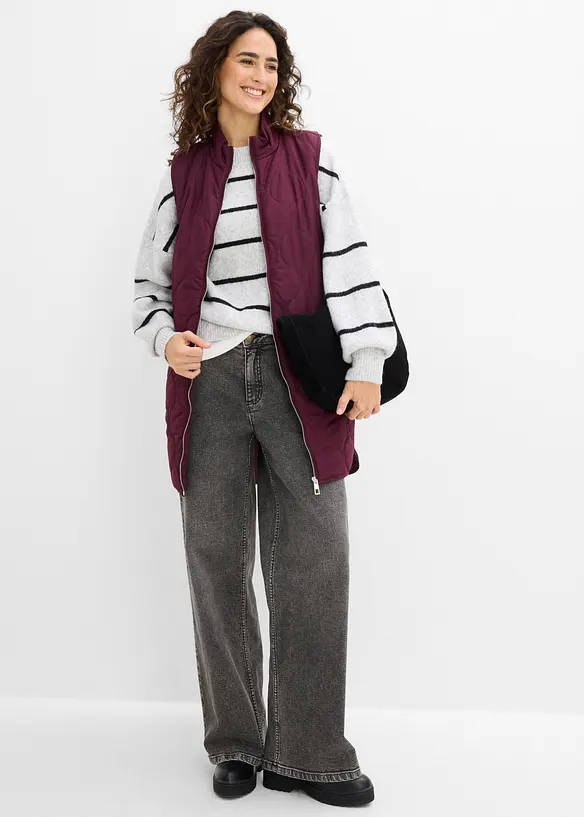 Extra tunn, quiltad v&auml;st, bonprix