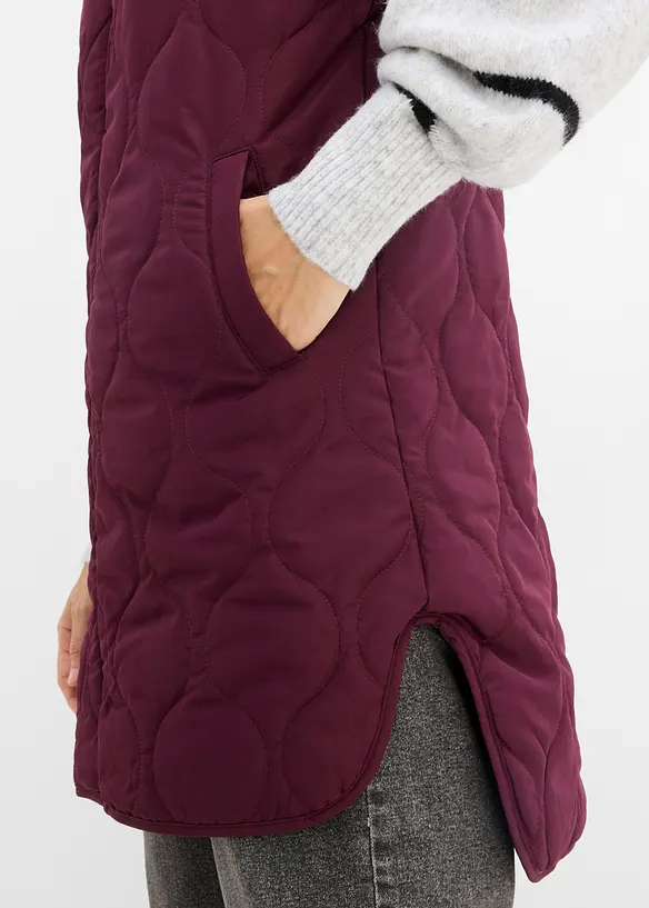 Extra tunn, quiltad v&auml;st, bonprix
