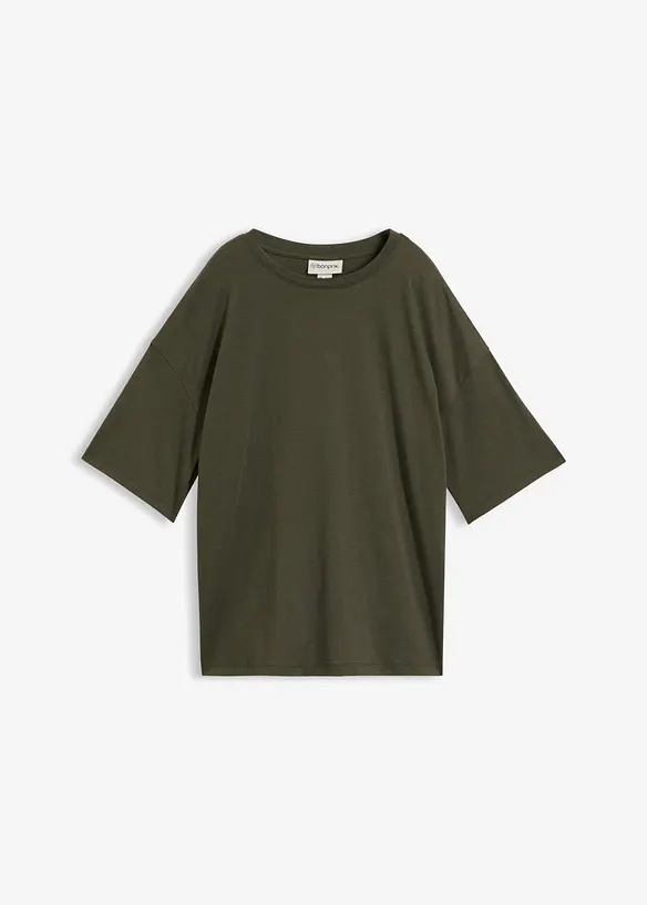 Ledig T-shirt i bomullsmix, bonprix