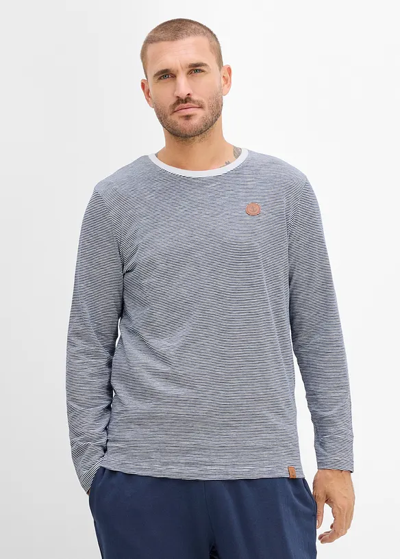 L&aring;ng&auml;rmad T-shirt i ekologisk bomull, bonprix