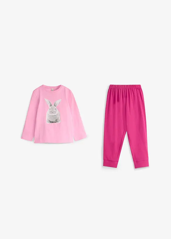 Pyjamas i ekologisk bomull, bonprix