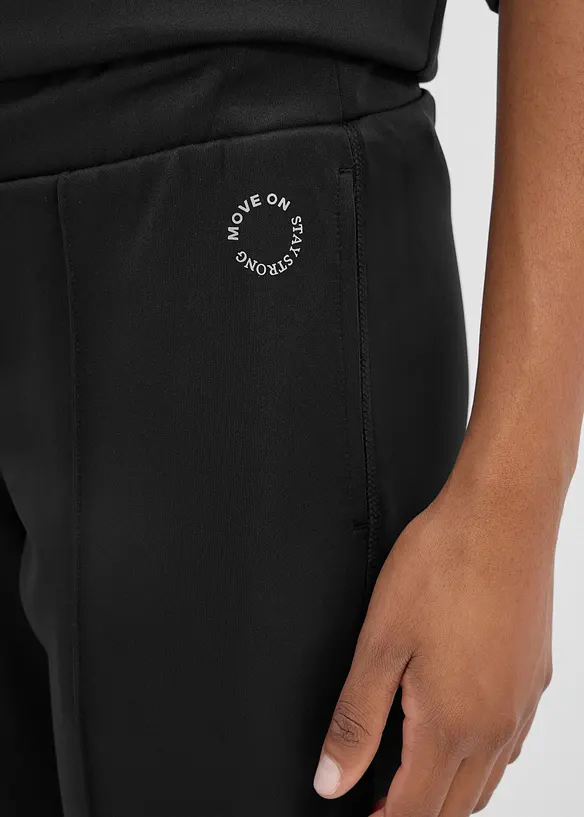 Sportbyxa med dekors&ouml;mmar, snabbtorkande, bonprix