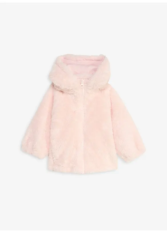 Jacka f&ouml;r bebis av mjuk teddyfleece, bonprix