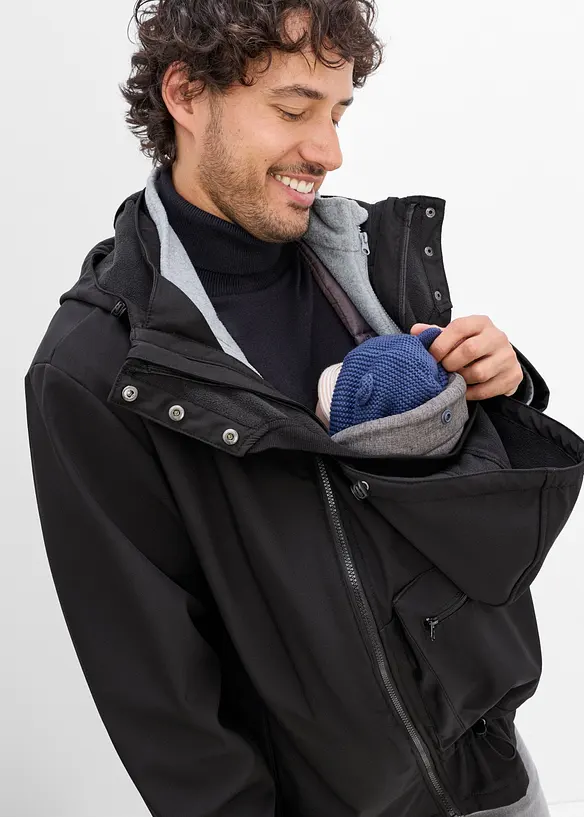Pappajacka med babyficka (2 delar), bonprix