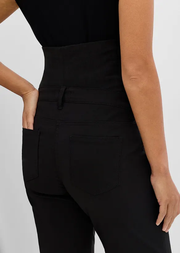 Mammabyxa med sk&ouml;n stretch, bootcut, bonprix