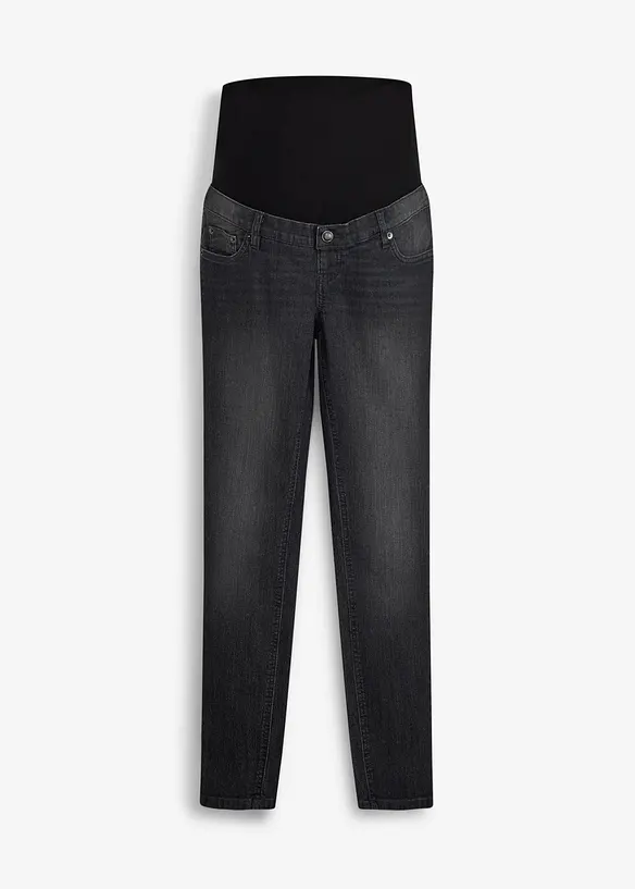 Elastiska mammajeans med ekologisk bomull, Skinny Fit, bonprix