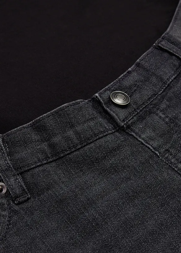Elastiska mammajeans med ekologisk bomull, Skinny Fit, bonprix