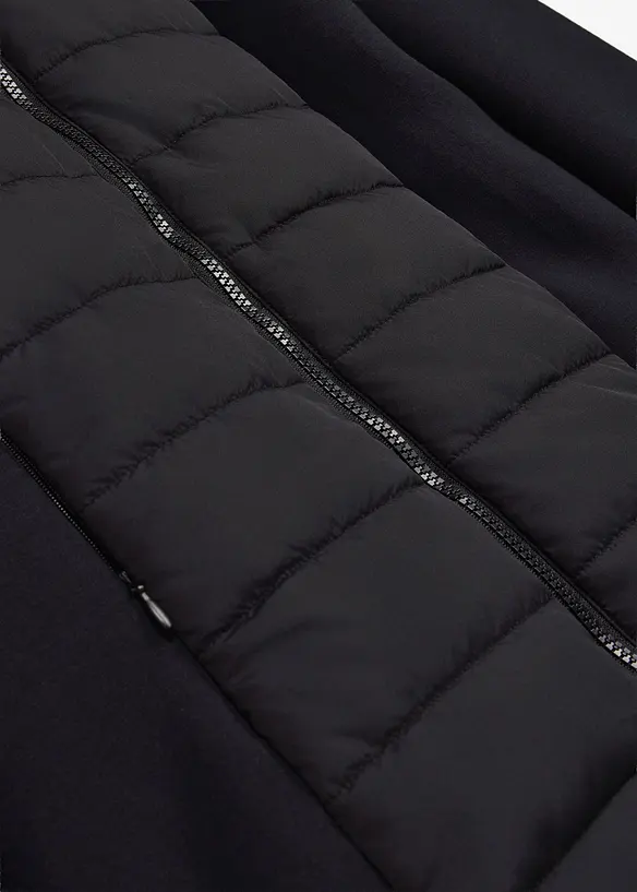Quiltad mammajacka med babyficka (2 delar), bonprix