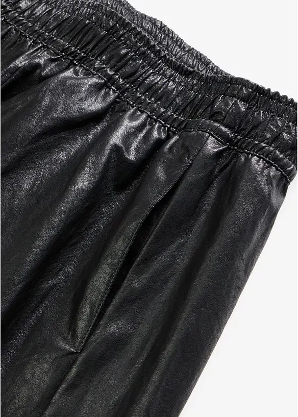 Kjol i skinnimitation, bonprix