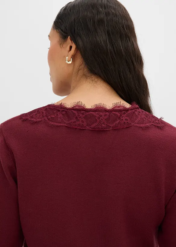 Cardigan i mjuk viskosmix, bonprix
