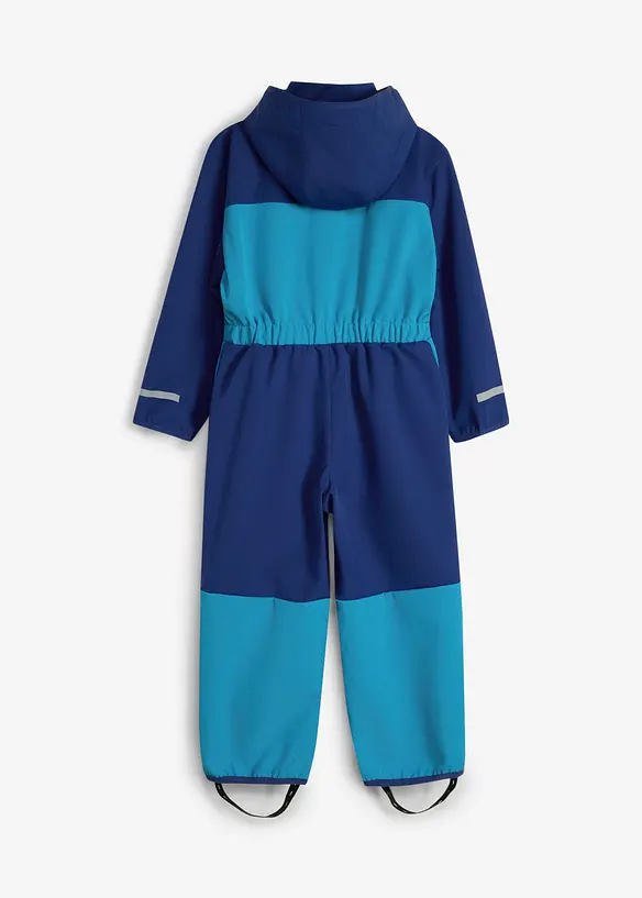 Vattenavvisande softshelloverall med reflexer, bonprix
