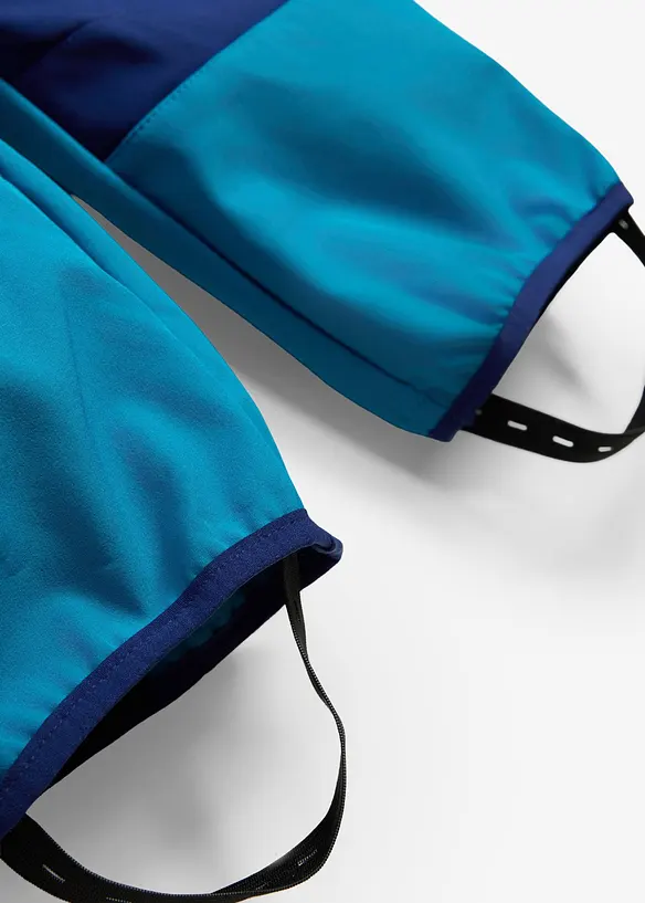 Vattenavvisande softshelloverall med reflexer, bonprix
