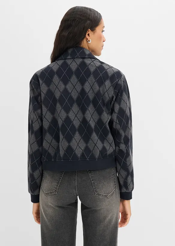 Blusjacka med yllelook, bonprix