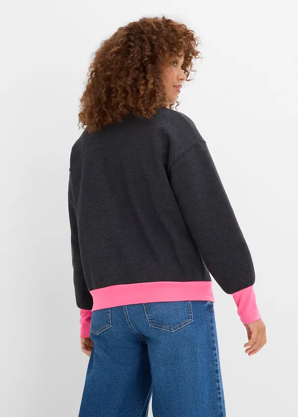 Sweatshirt i bomullsmix, bonprix