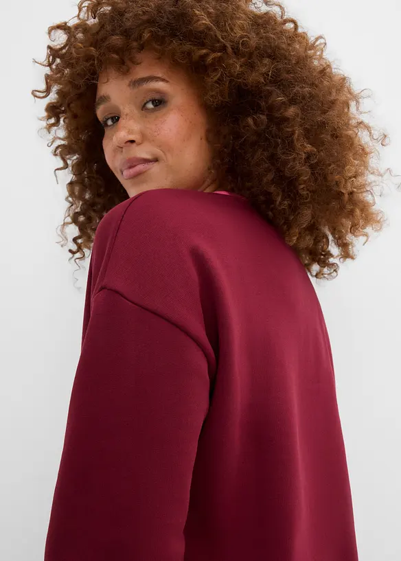 Sweatshirt i bomullsmix, bonprix