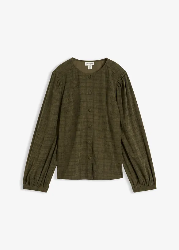 Rutig manchesterblus, bonprix