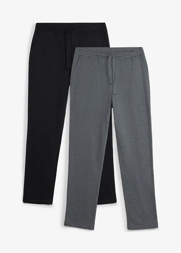 Joggingbyxa (2-pack), bonprix