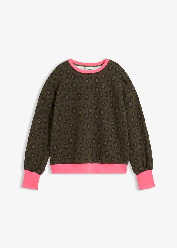 Sweatshirt i bomullsmix, bonprix