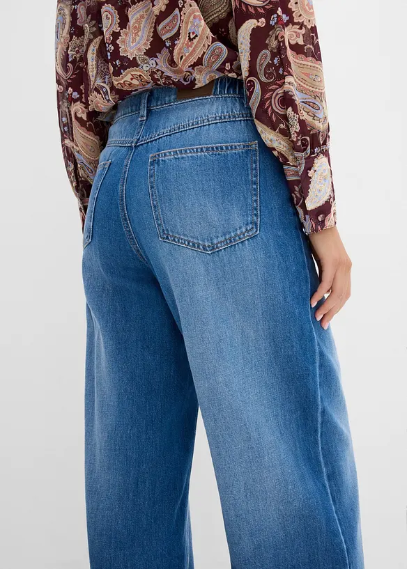 Wide Leg-jeans, High Waist, bonprix
