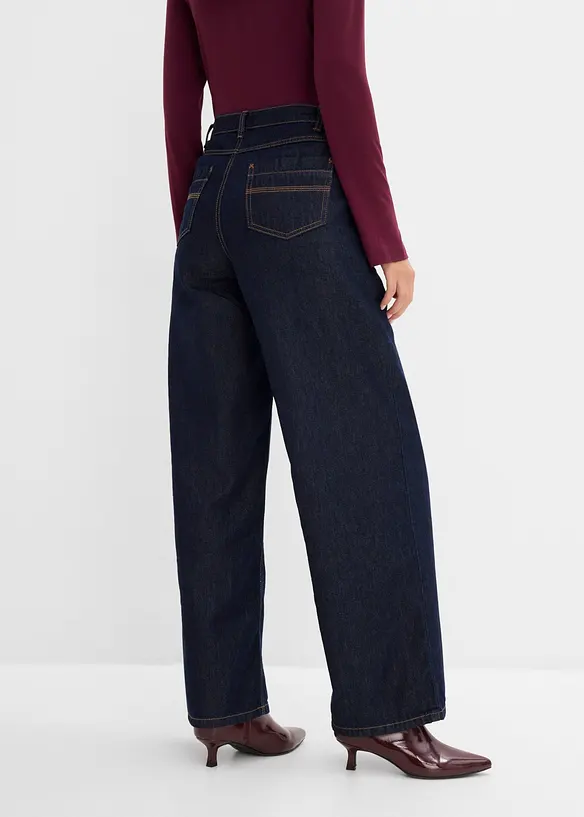 Wide Leg-jeans, High Waist, bonprix