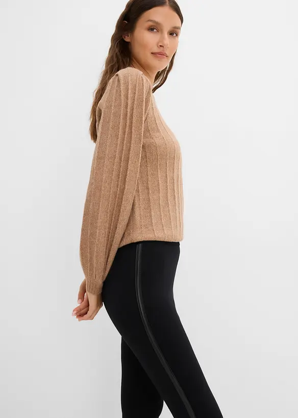 Leggings av punto di roma, bonprix