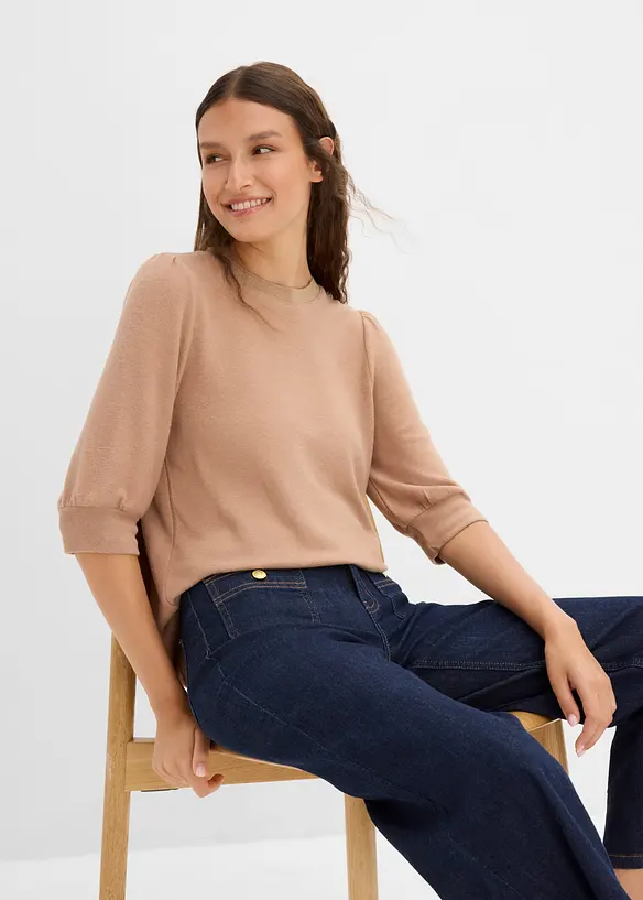 Topp i mjuk viskosmix, bonprix
