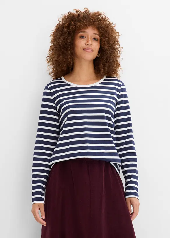 L&aring;ng&auml;rmad topp (6-pack), bonprix