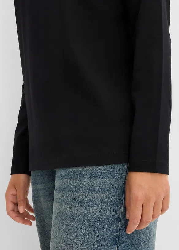 L&aring;ng&auml;rmad topp (6-pack), bonprix