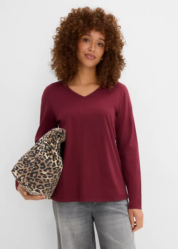 L&aring;ng&auml;rmad topp (5-pack), bonprix