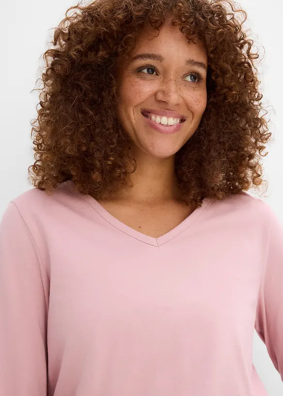 L&aring;ng&auml;rmad topp (5-pack), bonprix