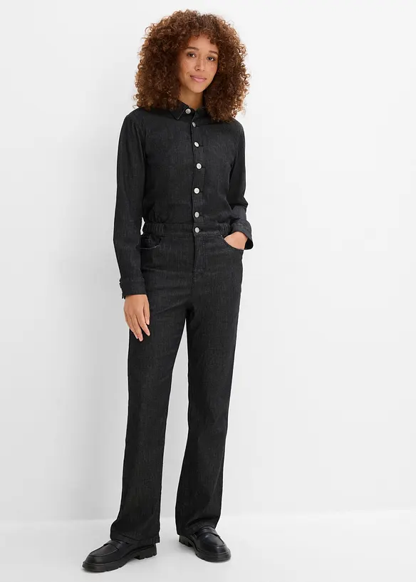 Jeansjumpsuit, bonprix