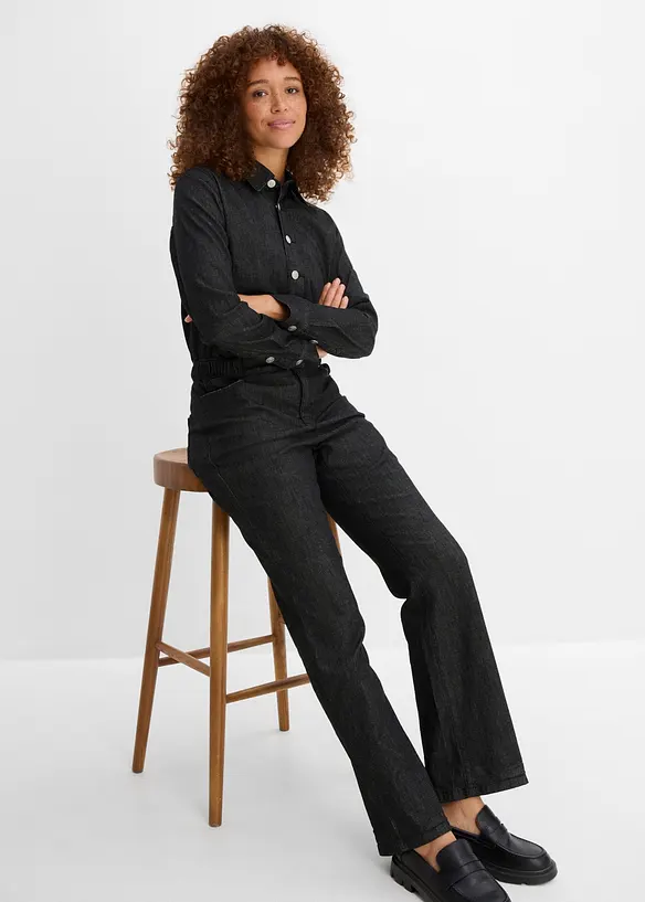 Jeansjumpsuit, bonprix
