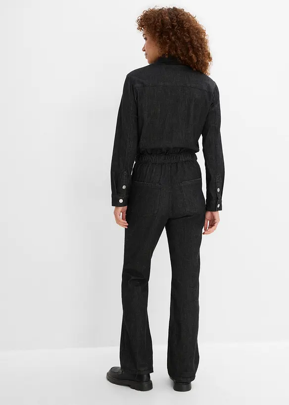 Jeansjumpsuit, bonprix