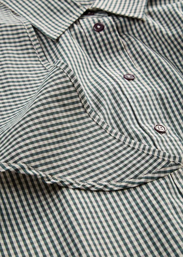 Blus med avtagbar sjaldetalj, bonprix