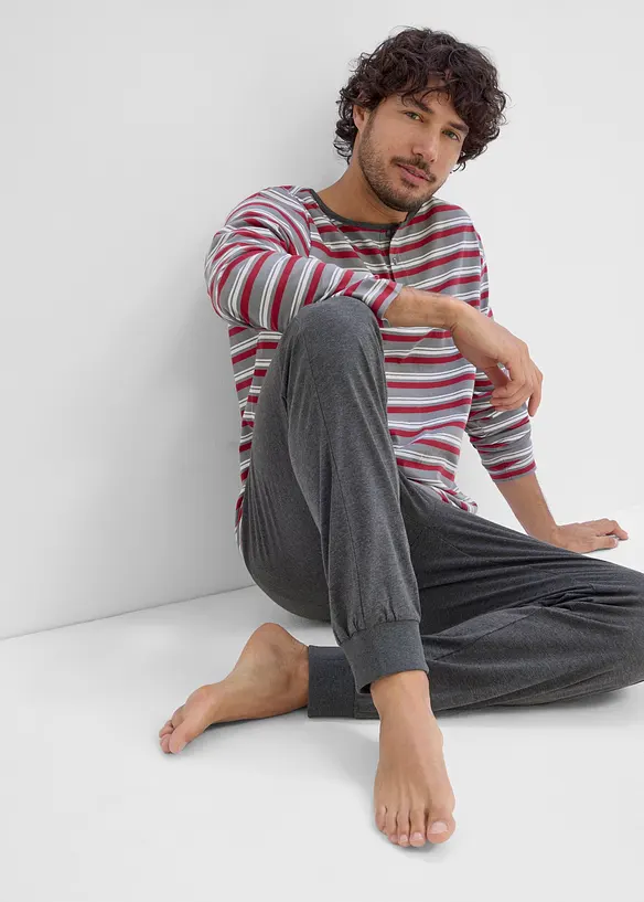Pyjamas med ekologisk bomull, bonprix