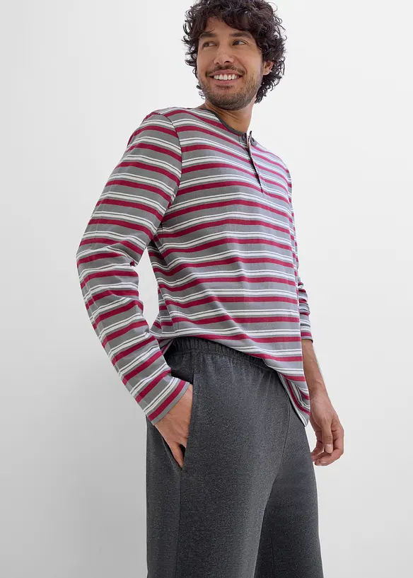 Pyjamas med ekologisk bomull, bonprix