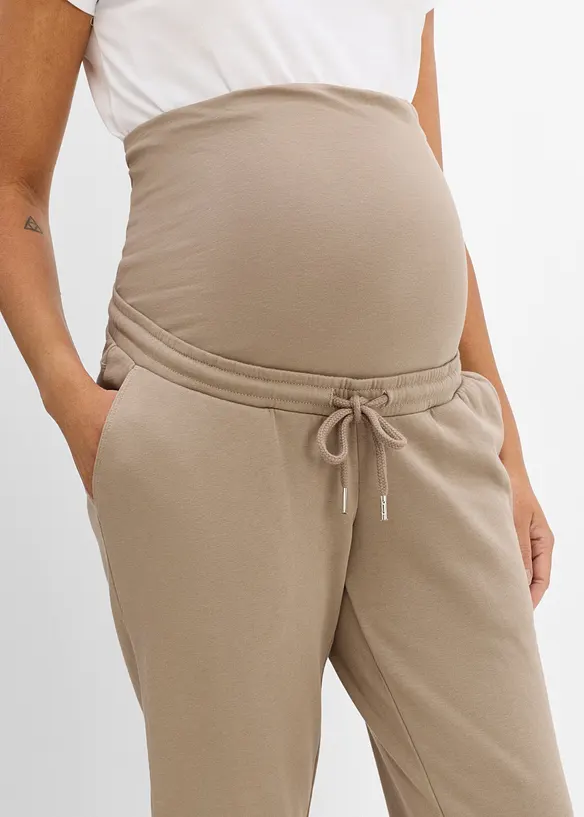 Mammabyxa i joggingmodell av ekologisk bomull, bonprix