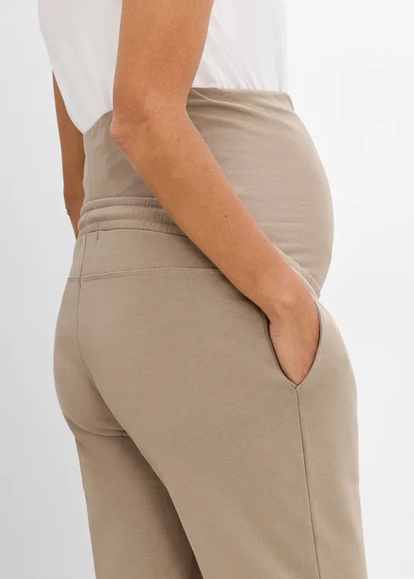 Mammabyxa i joggingmodell av ekologisk bomull, bonprix