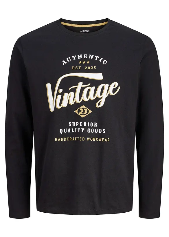 L&aring;ng&auml;rmad T-shirt fr&aring;n JJ REBEL, JJ REBEL