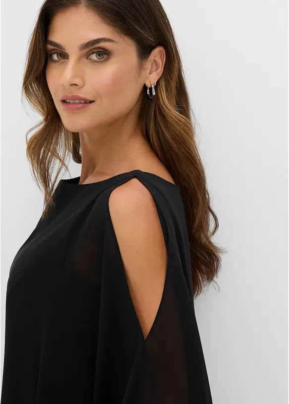 Fodralkl&auml;nning med glitterstenar, premium, bonprix