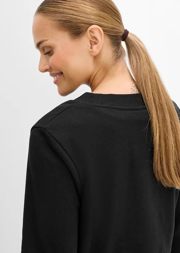 Mamma-/amningskl&auml;nning med sweatshirt (set i 2 delar), bonprix