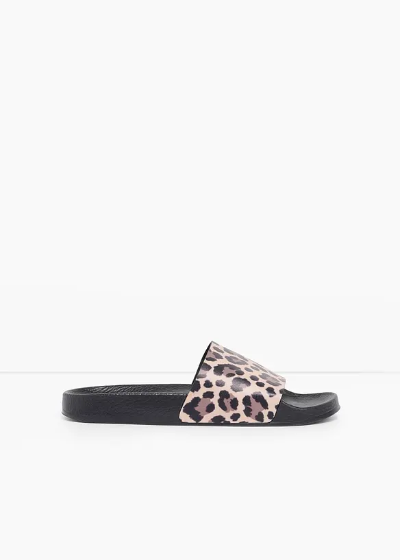 Toffla med leopardm&ouml;nster, bonprix