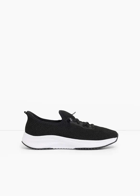 Bekv&auml;ma sneakers i mjukt material, bonprix