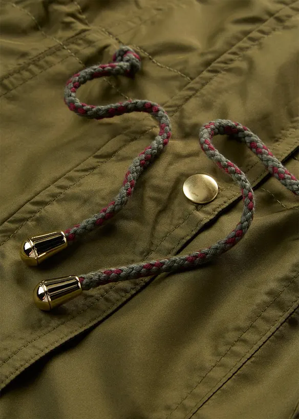 Parkas med teddyfoder, bonprix