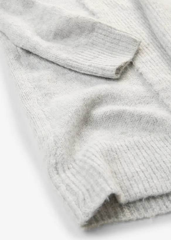 L&aring;ng cardigan med sjalkrage, bonprix