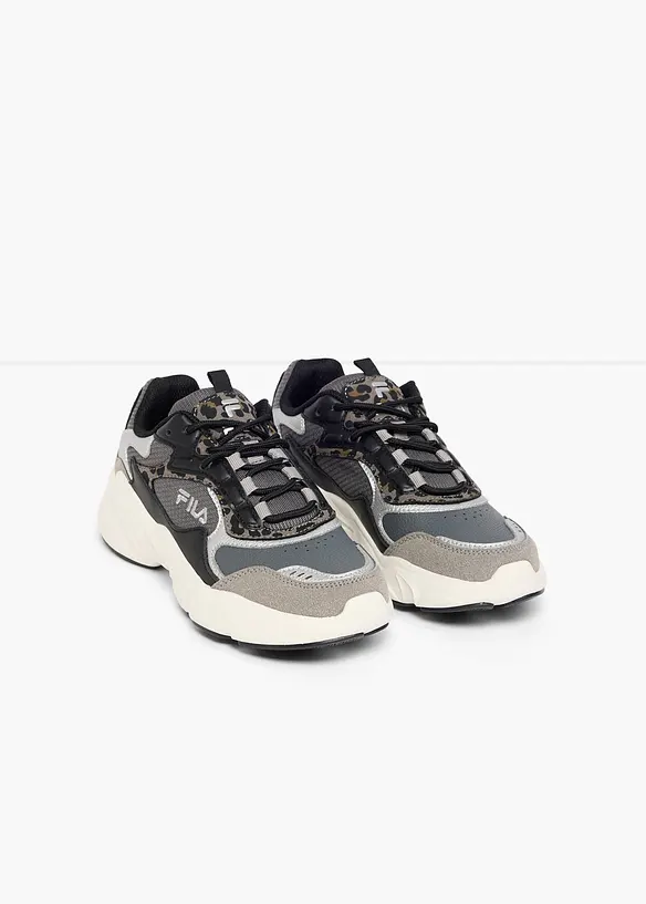 Kraftiga sneakers med djurm&ouml;nstrade detaljer fr&aring;n Fila, FILA