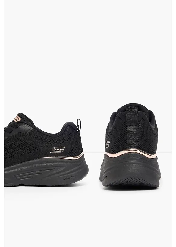 Sneakers fr&aring;n Skechers med metallic-detaljer, Skechers